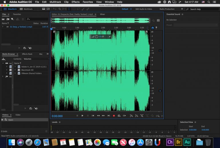 Download Adobe Audition 2020 v13.0.13 for Mac Dmg