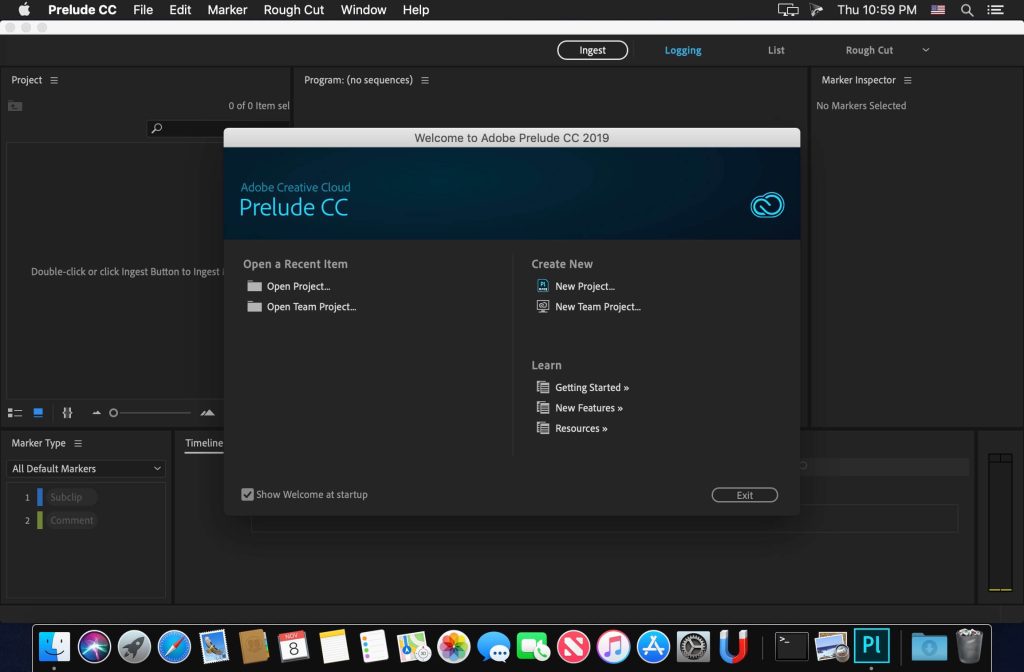 Adobe Prelude 2020 for Mac Dmg Free Download