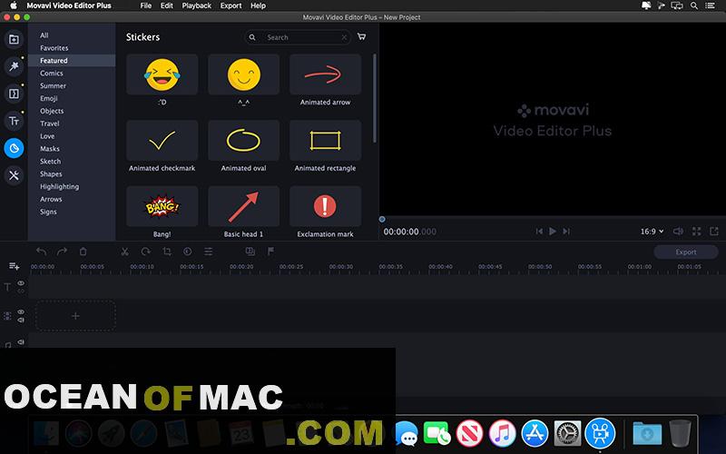Movavi Video Editor Plus 2020 macOS Free Download