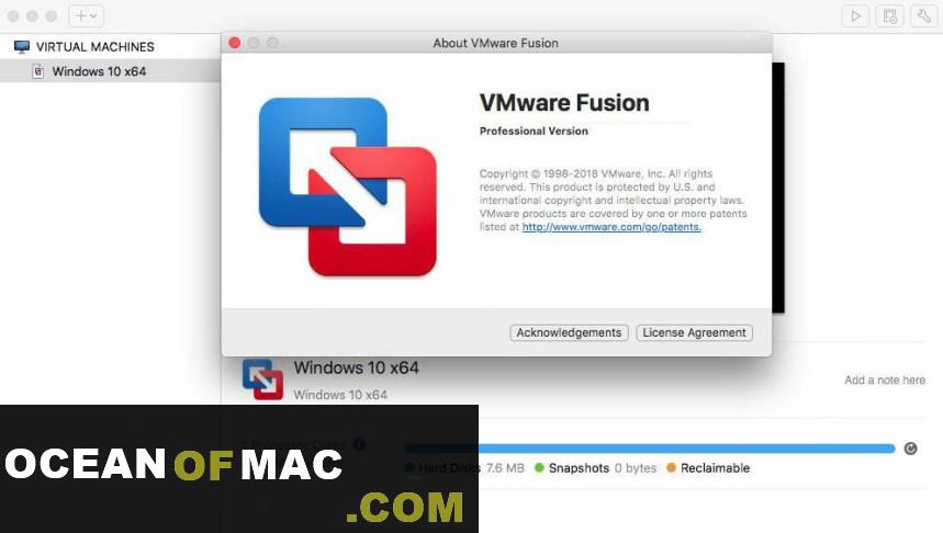 VMware Fusion 11.5 Pro for Mac Dmg Free Download