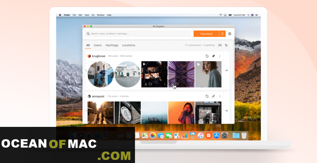 4K Stogram Pro 3.1 for macOS Free Download
