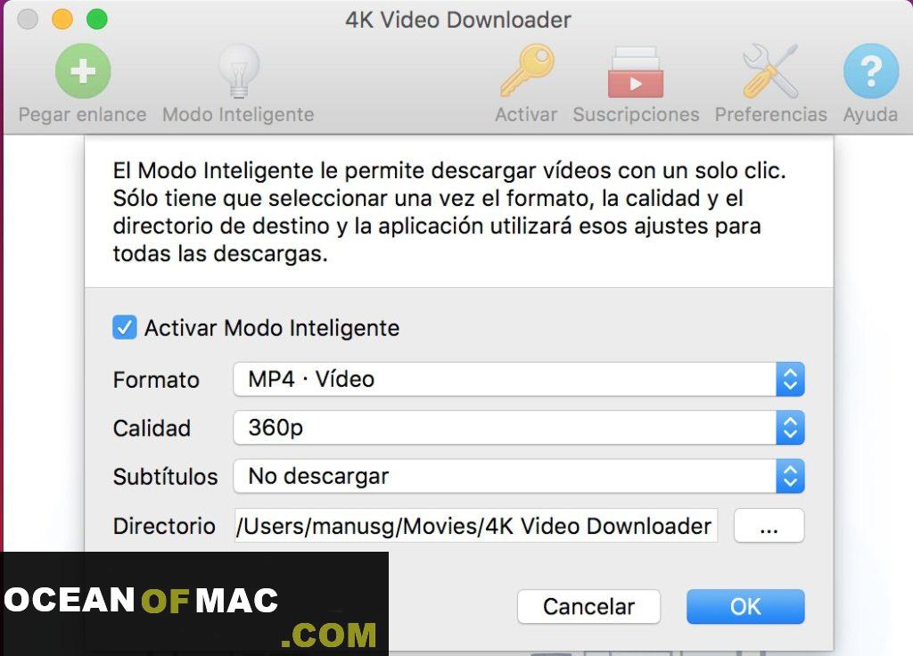 4K Video Downloader 4.13.1 for Mac Dmg OS X