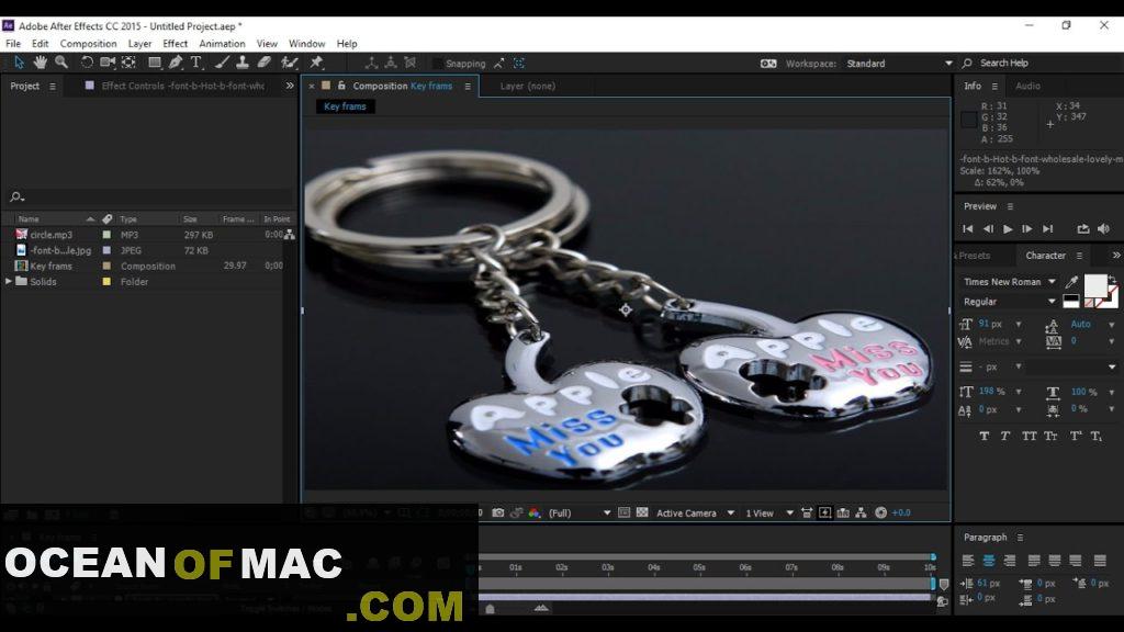 Adobe After Effects CC 2018 15.1 for macOS Free Download