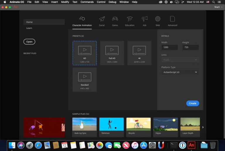 Adobe Animate 2020 for Mac Dmg Download