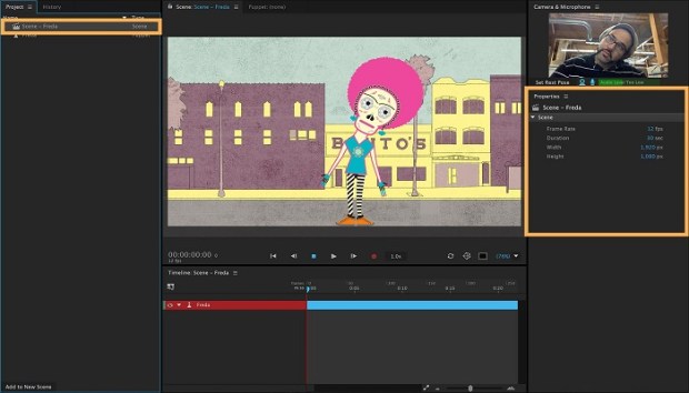 Adobe Character Animator CC 2018 1.1 for Mac Dmg