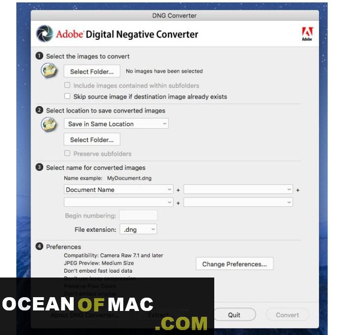 Adobe DNG Converter 11.2 for Mac Dmg Free Download