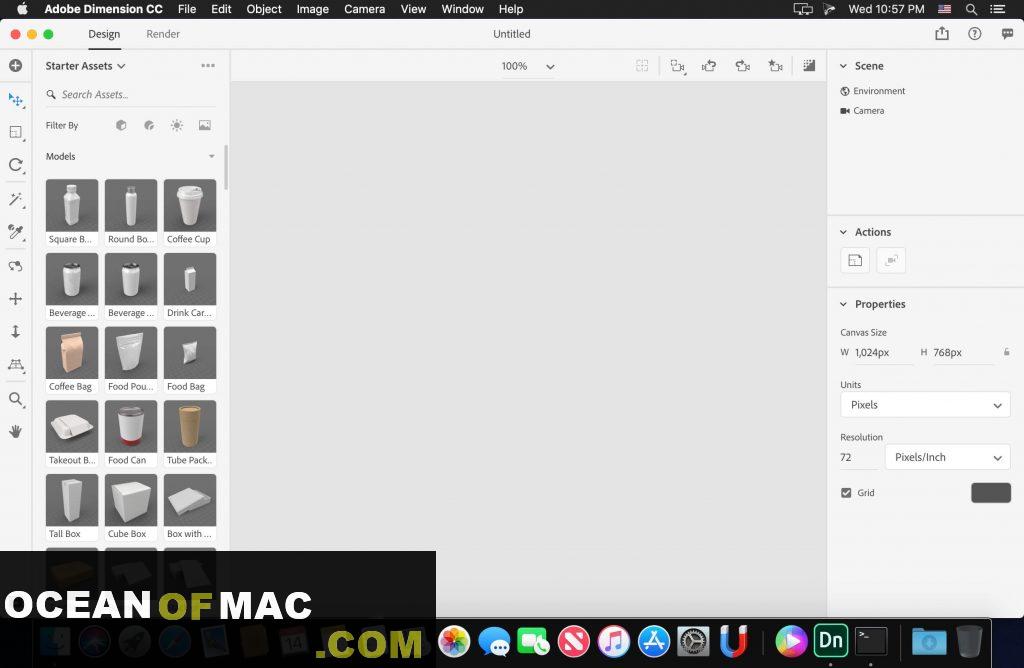 Adobe Dimension CC 2019 v2.3 for Mac Dmg Free Download