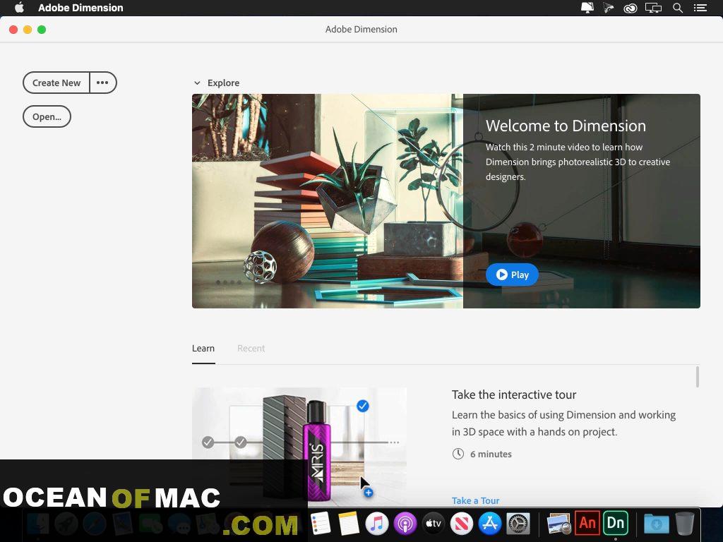 Adobe Dimension v3.1.1 for macOS Free Download