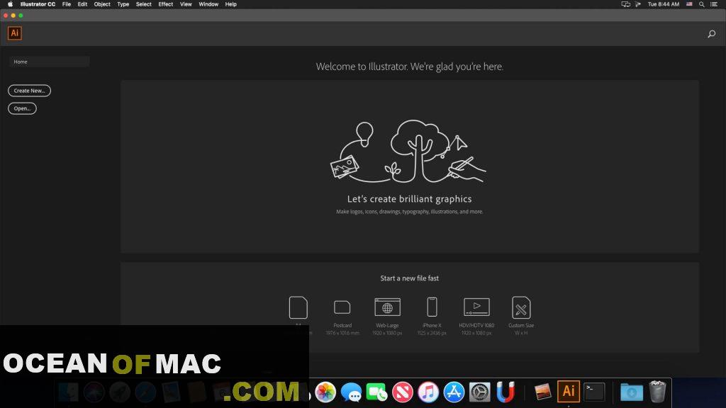Adobe Illustrator CC 2019 v23.1 for Mac Dmg Free Download
