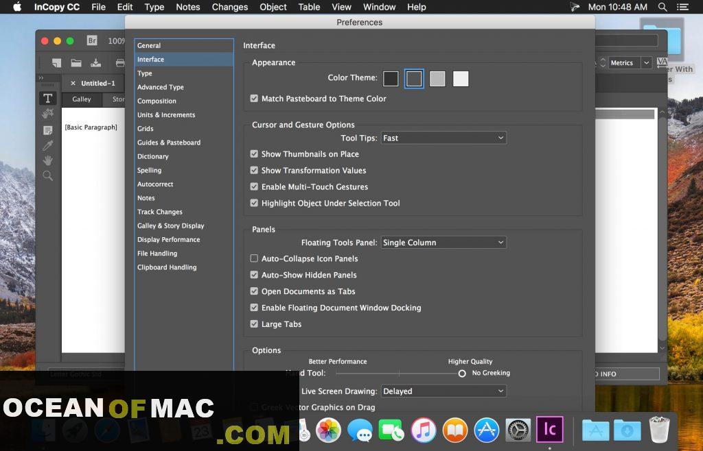 Adobe Incopy CC 2018 v13 for Mac Dmg