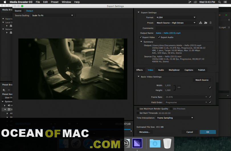 Adobe Media Encoder 2022 for Mac Dmg Free Download 8 Adobe Media Encoder 2022 v22.2 for Mac Free Download
