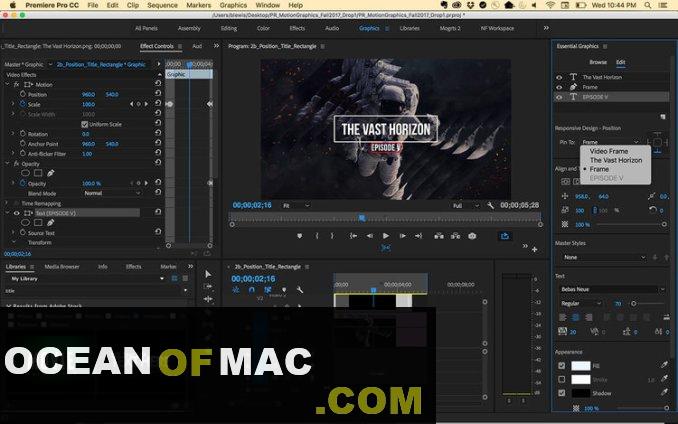 Adobe Premiere Pro 2020 for Mac Dmg OS X