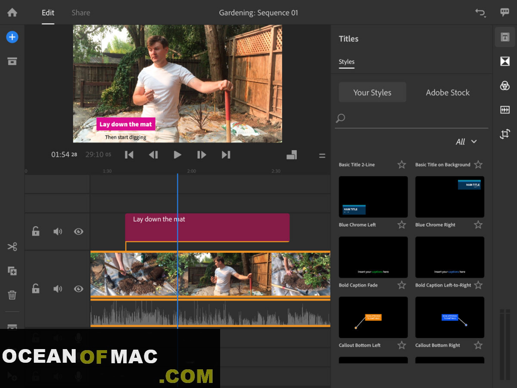 Adobe Premiere Rush v1.5.29 for Mac Dmg Free Download