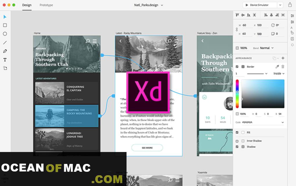 Adobe XD 28 for macOS Free Download