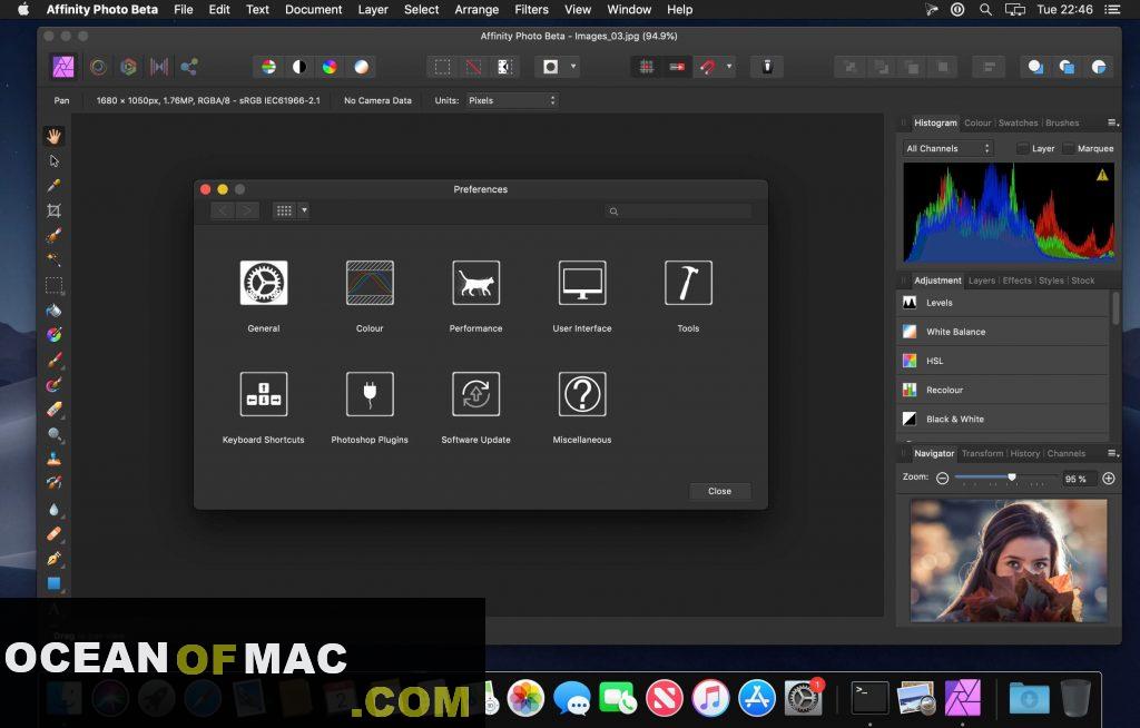 Affinity Photo MacOS Offline Installer Free Download