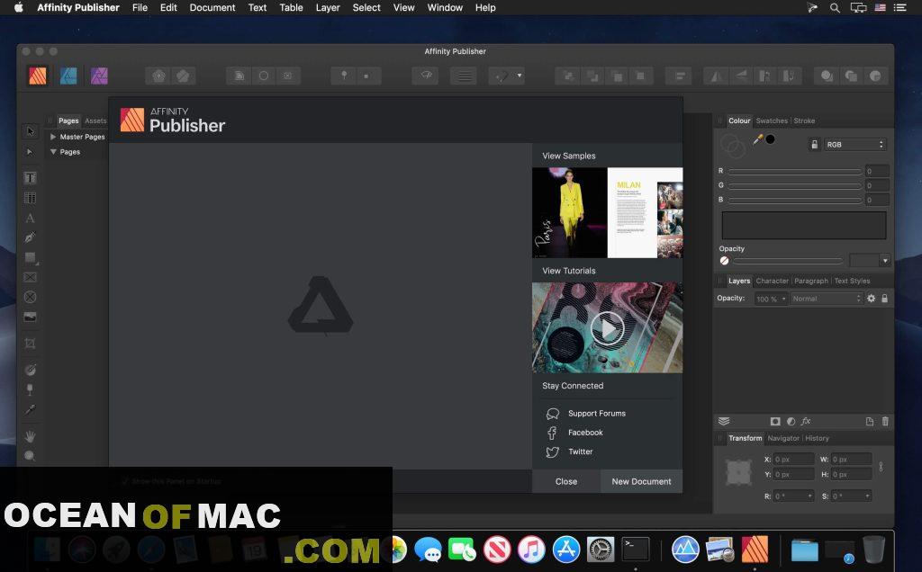 Affinity Publisher 1.9 for macOS Free Download