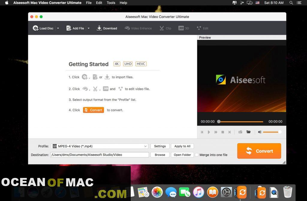 Aiseesoft Mac Video Converter Ultimate macOS