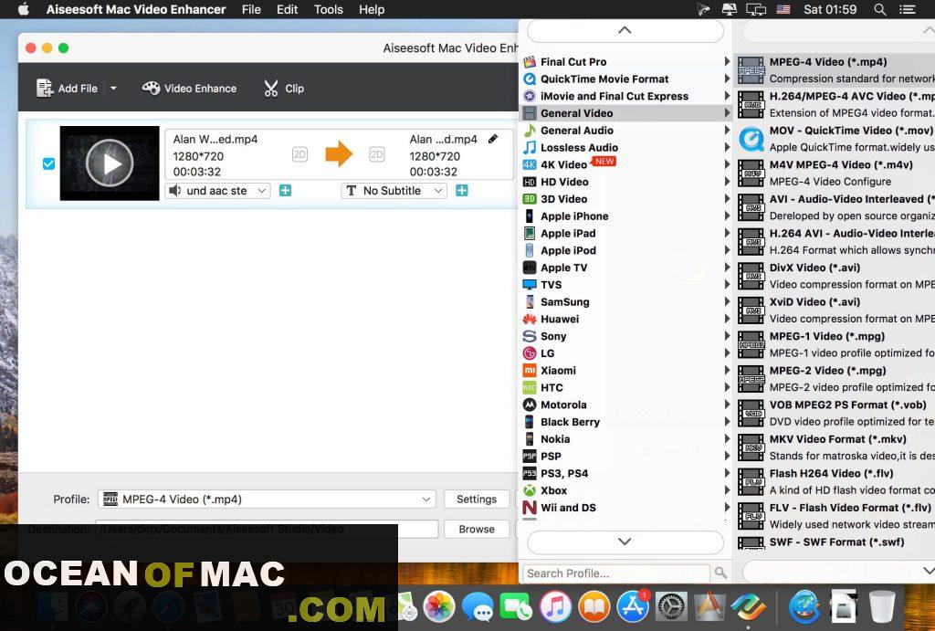 Aiseesoft Mac Video Enhancer 9.2 Latest Version Free Download