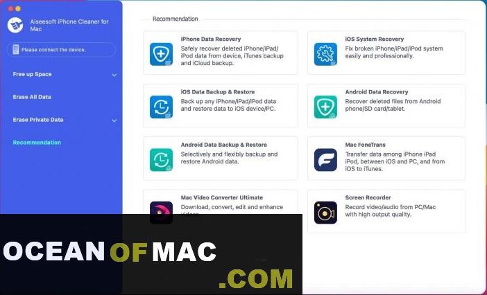 Aiseesoft iPhone Cleaner for Mac Dmg Free Download