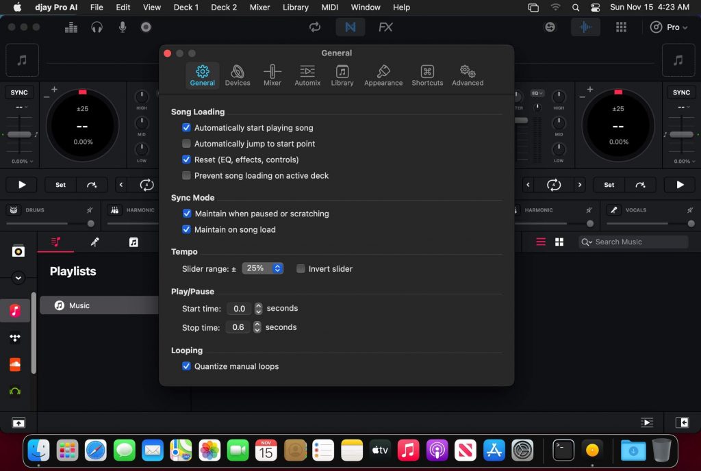 Algoriddim djay Pro AI 3 for Mac Dmg OS X Offline Installer Free Download