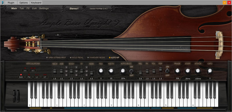 Ample Bass Upright for Mac Dmg Free Download