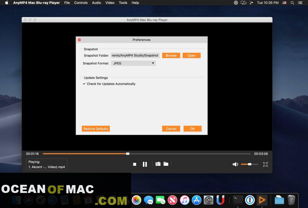AnyMP4 Mac Blu-ray Player 6 Full Version