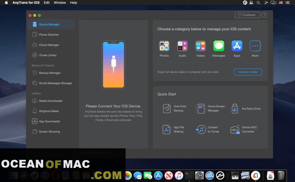 AnyTrans for iOS 8 for Mac Dmg Free Download
