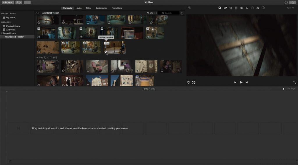 Apple iMovie 10.2.3 DMG Free Download