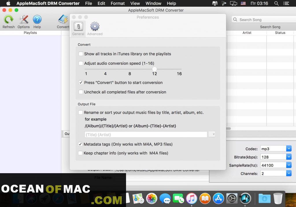 AppleMacSoft DRM Converter for Mac Dmg Free Download