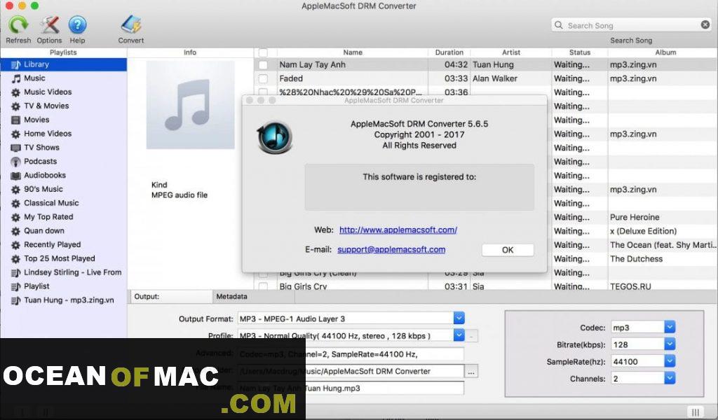 AppleMacSoft DRM Converter for Mac Dmg Full Version Free Download