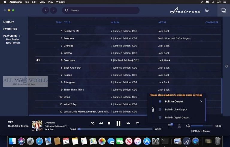 Audirvana 3 for Mac Dmg Free Download allmacworld
