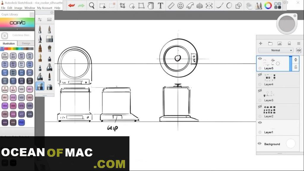 Autodesk SketchBook Pro 2021 for Mac Dmg DMG Setup