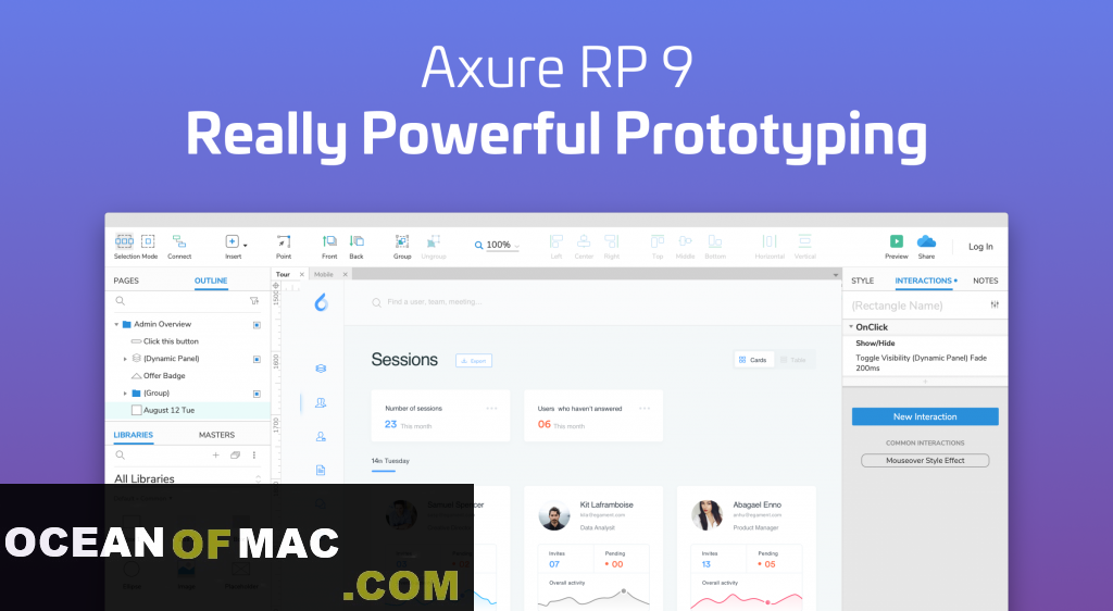 Axure RP 9 for Mac Dmg Download Free