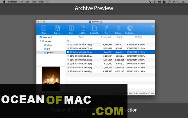 Bandizip Archiver 7 for macOS Free Download