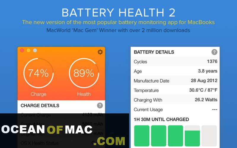 Battery Health 3 for Mac Dmg Download Free