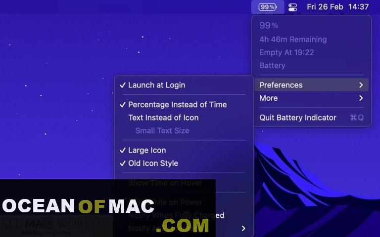 Battery Indicator 2 for Mac Dmg Free Download