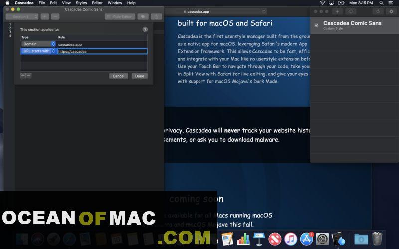 Cascadea Free Download macOS