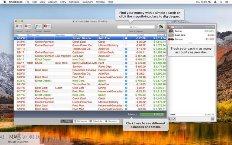 CheckBook Pro for Mac Dmg Free Download