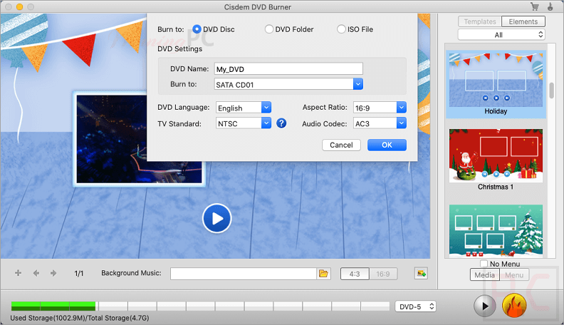 Cisdem DVDBurner 5 for Mac Dmg Full Version Free Download