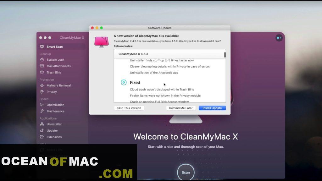 CleanMyMac X 4.5 Free Download