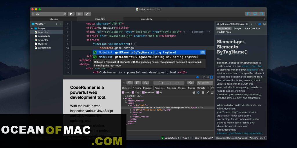 CodeRunner 4 for Mac Dmg Free Download