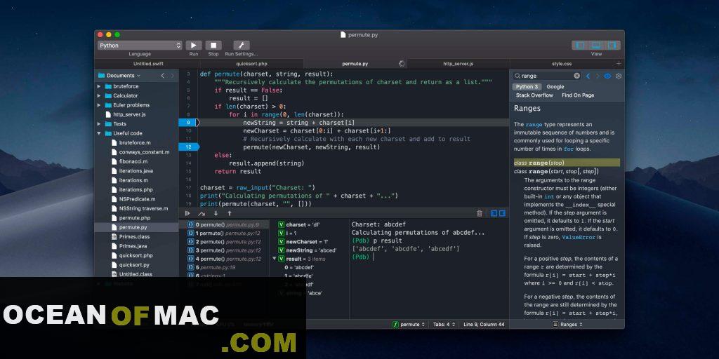 Coderunner 3.1 for Mac Dmg Free Download