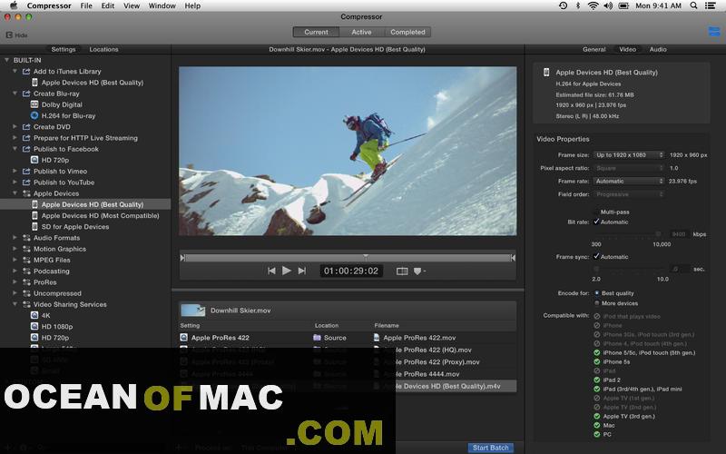 Compressor 4.5.3 for Mac Dmg M1 Free Download