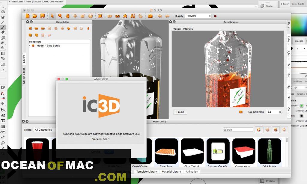 Creative Edge Software iC3D Suite 5.5 for Mac Dmg Download