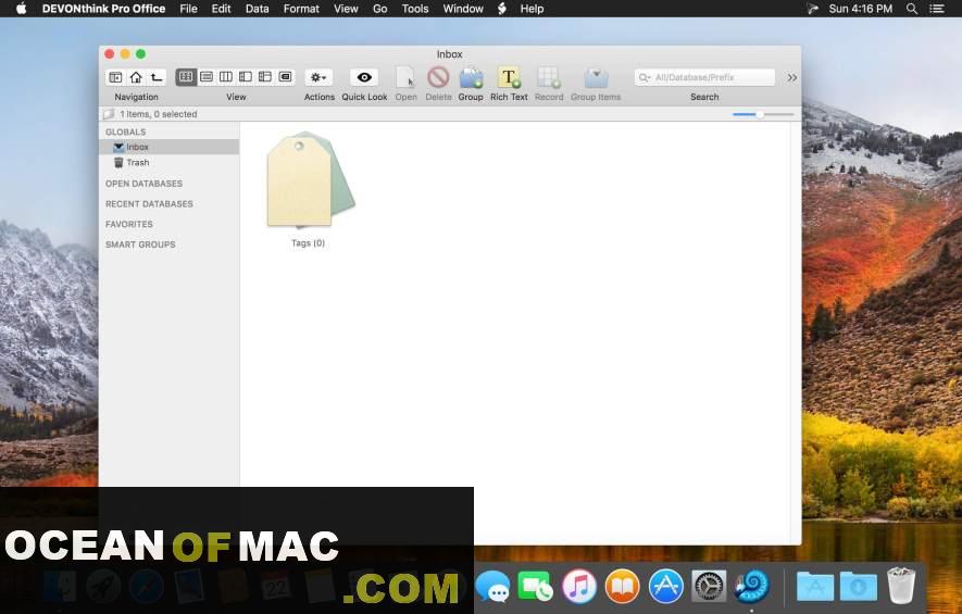 DEVONthink Pro Office 2.1 for Mac Dmg