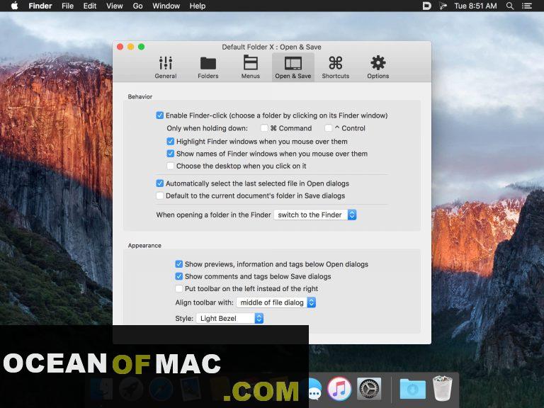 Default Folder X 5- or macOS Free Download
