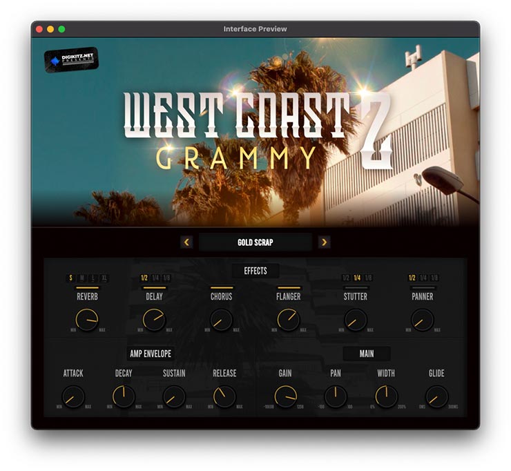 Digikitz West Coast Grammy 2 v1.0.2 for Mac Dmg Free Download