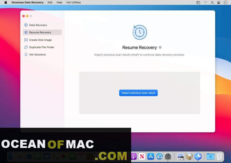 Donemax Data Recaovery for Mac Dmg Free Download