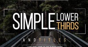 Download Inspiring Lower Thirds for FCPX