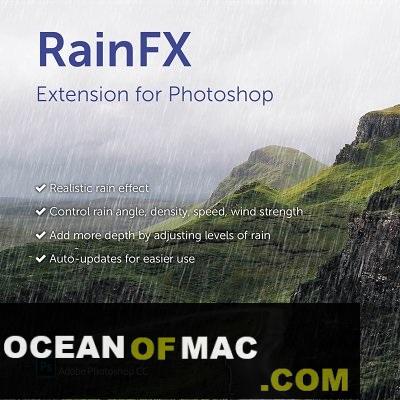 Download RainFX Photoshop Extension from Creative Market